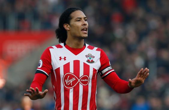 Virgil van Dijk Southampton Premier League