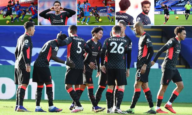 Crystal Palace vs Liverpool in pictures