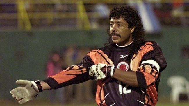 Rene Higuita  (Picture: Deportes.yahoo)  Goalkeeper