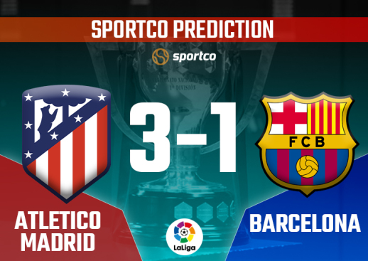 Athletico Madrid vs Barcelona Sportco Prediction