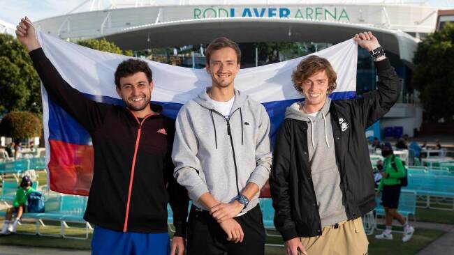 Karatsev, Medvedev and Rublev