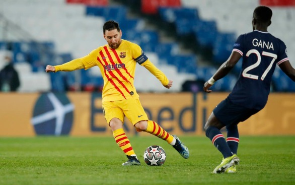 Lionel Messi goal vs PSG