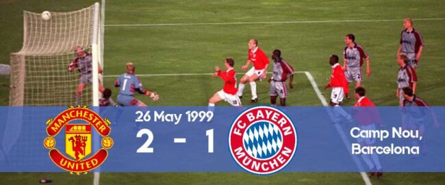 Man Utd 2-1 Bayern munich