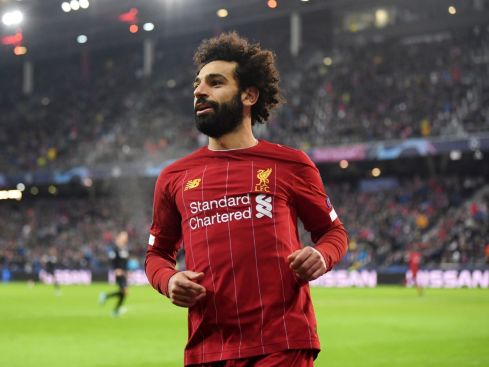 Mohamed Salah Liverpool Merseyside Derby