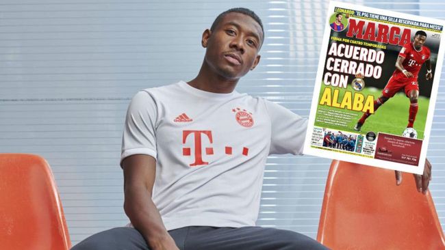 Madrid bound David Alaba