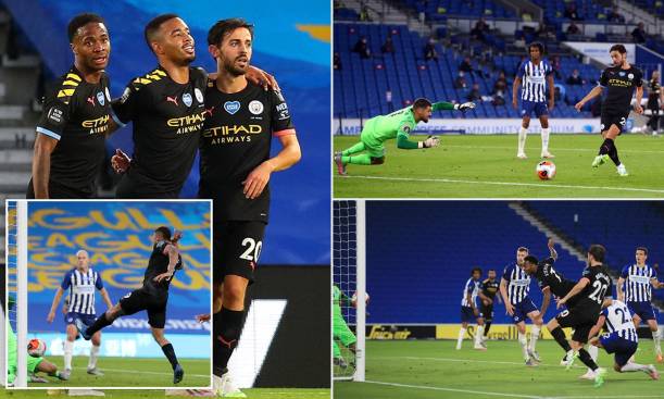 Man City have enjoyed playing against Brighton scoring tons of goals