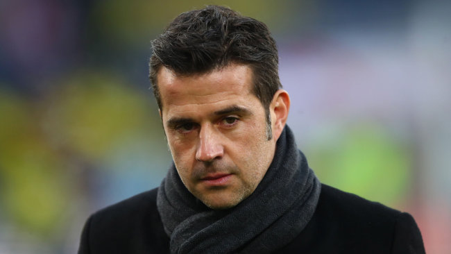 Marco Silva was sacked after a heavy defeat in the Merseyside Derby |Credits: Sky Sports|