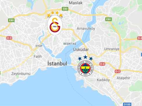 Istanbul map