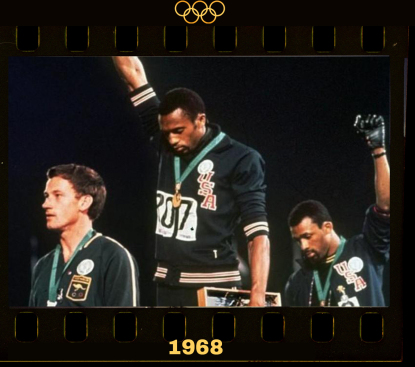 Black Power salute Olympics