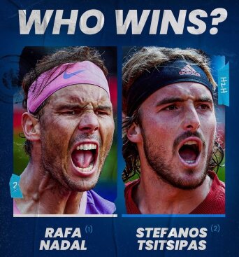 Nadal vs Tsitsipas H2H