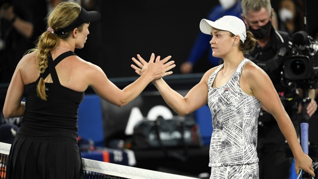 Ashleigh Barty vs Danielle Collins, 2022 Finals