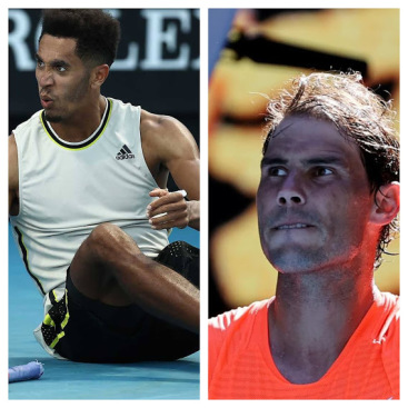 Michael Mmoh vs Rafael Nadal Australian Open