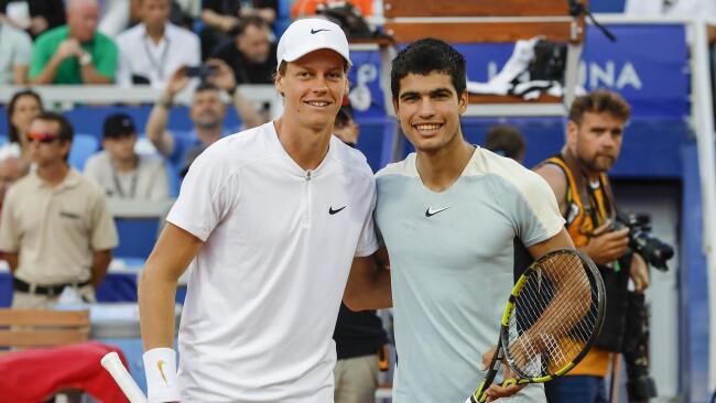 Jannik Sinner & Carlos Alcaraz. Top 5 tennis matches in 2022.