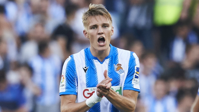 Martin Odegaard Real Sociedad