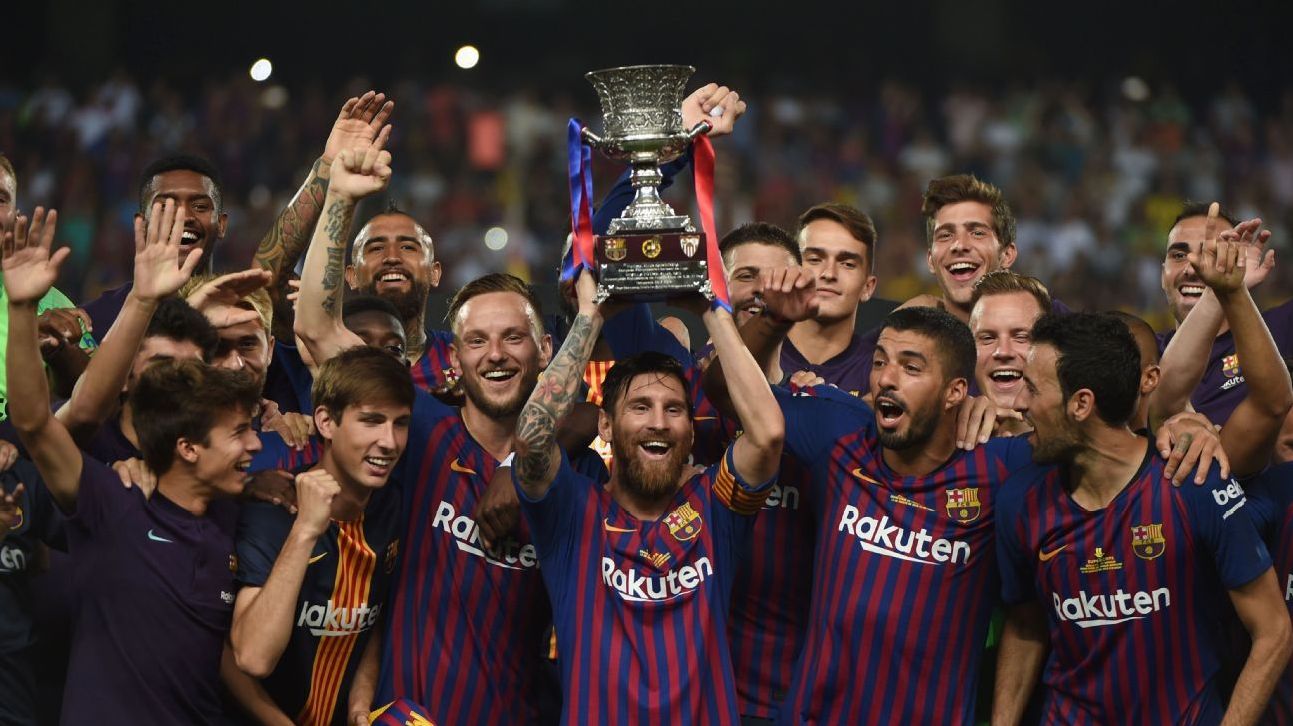 Messi-inspired Barcelona wins the Liga title