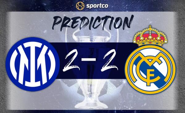 Inter Milan vs Real Madrid Score Prediction