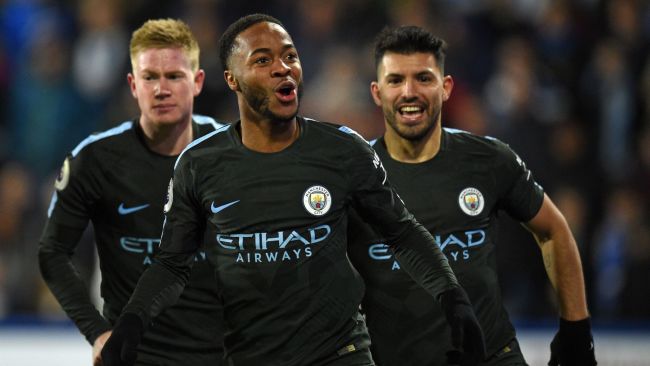 KDB Raheem Sterling Sergio Aguero Manchester City