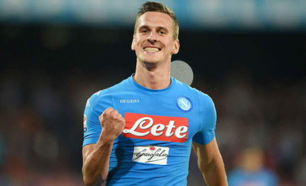 Arkadiusz Milik Napoli Juventus