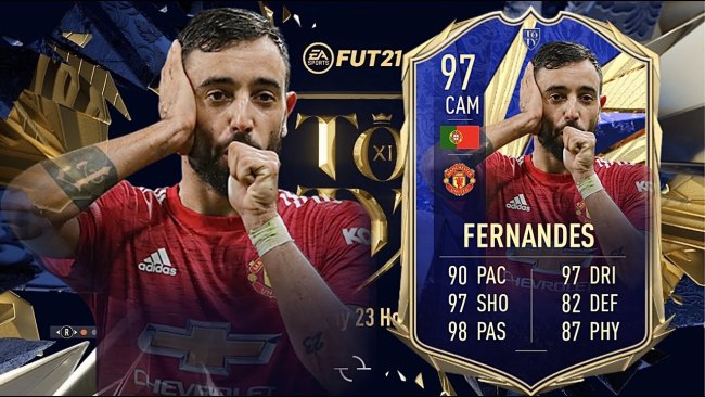 Bruno Fernandes TOTY FIFA 21