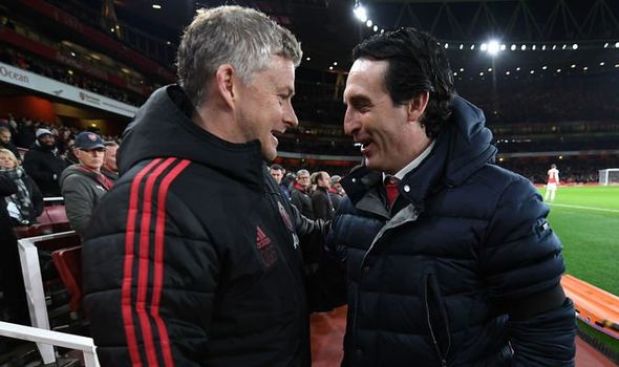 Ole Gunnar Solskjaer Unai Emery Manchester United Arsenal