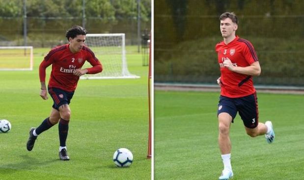 Hector Bellerin Kieran Tierney Arsenal