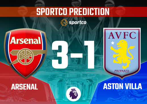 Arsenal vs Aston Villa prediction