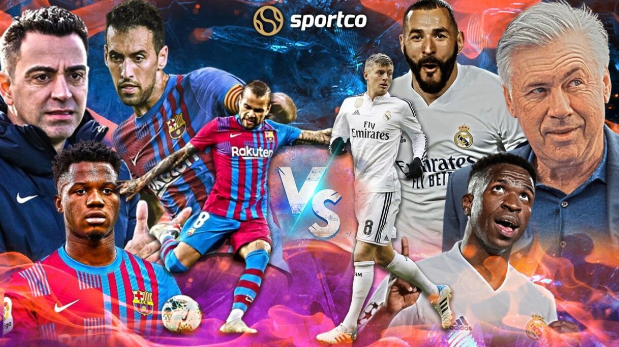 Supercup 2022: Barcelona vs Real Madrid Head-to-Head Record - Prediction - Next Match - Predicted Lineup