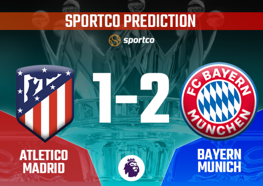 Athletico Madrid vs Bayern Munich Sportco Prediction