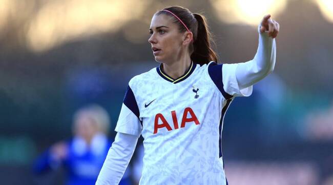 Alex Morgan for Tottenham Hotspurs