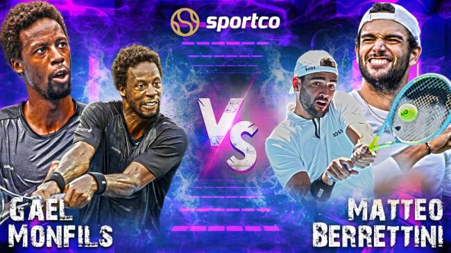 Berrettini vs Monfils