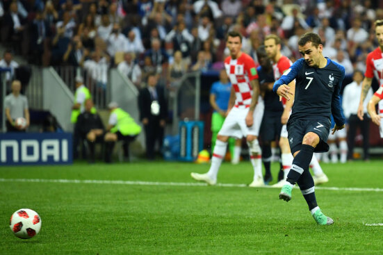 Griezmann penalty vs Croatia