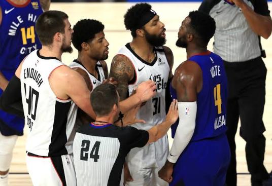 heated arguments during an nba game