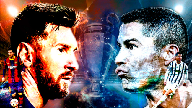 Lionel Messi and Cristiano ROnaldo