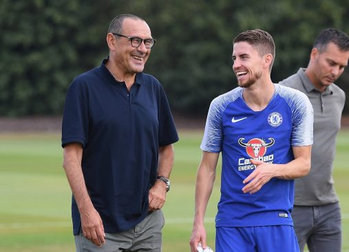 Maurizio Sarri Jorginho