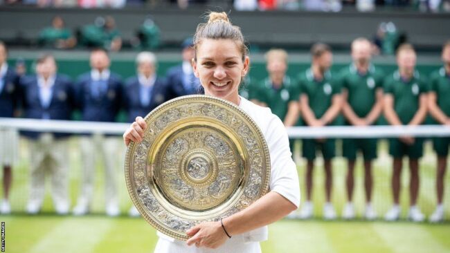 Simona Halep. One of the highest earning WTA players.