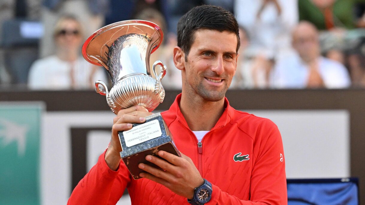 Novak Djokovic vs Stefanos Tstisipas Italian Open 2022 Final Match Review Results