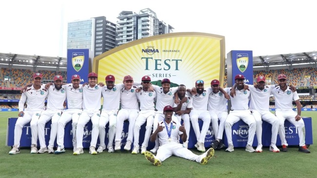 West Indies registered historic win against Australia in Gabba.