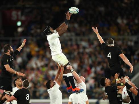 Maro Itoje England vs New Zealand