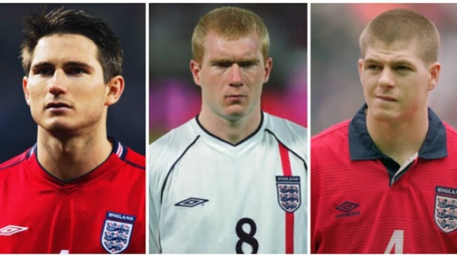 lampard scholes and gerrard