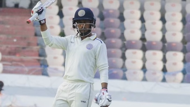 Tanmay Agarwal smashes fastest triple hundred in first-class cricket.