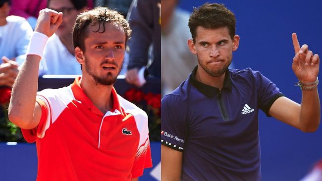 Daniil Medvedev Dominic Thiem