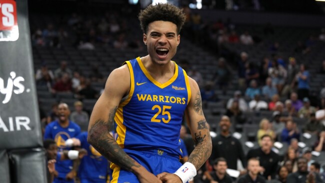 Lester Quinones. Lester has agreed to return to the Golden State Warriors.