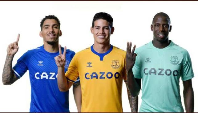 Allan James Rodriguez Abdoulaye Doucoure Everton