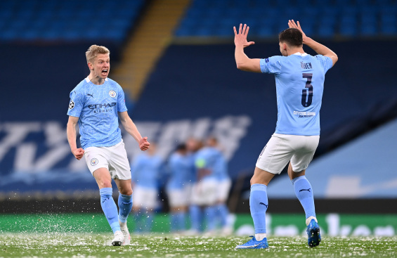 zinchenko and Ruben Dias