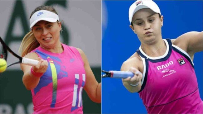 Paula badosa vs Ashleigh Barty H2H