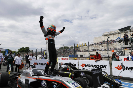 Jehan Daruvala earned a podium finish in Formula 2 Bahrain grand prix
