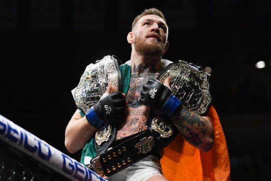 The Notorious earned his second World Championship after knocking out Eddie Alvarez
