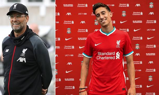 Jurgen Klopp Kostas Tsimikas Liverpool