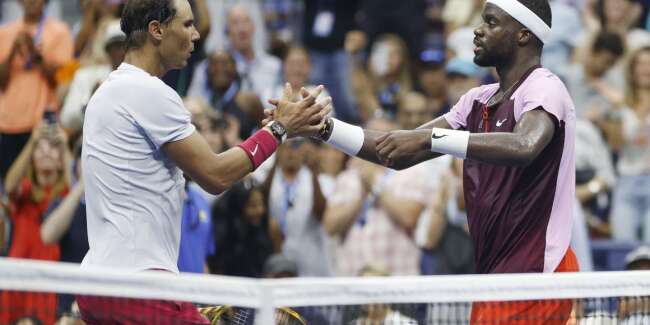 Rafael Nadal and Frances Tiafoe