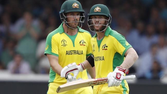 Aaron Finch and David Warner (Picture: Hindustan Times) Rohit